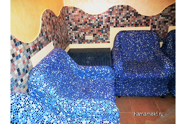Мебель для мокрой зоны турецкой бани. Цена договорная ООО Хамам