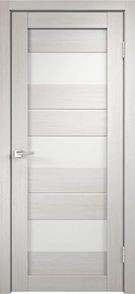 Межкомнатные двери VellDoris Duplex 12 (ширина 600, 700, 800, 900)  цвет дуб белый, венге
