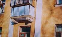 Металлическая балконная рама на маленькие балконы по размеру заказчика