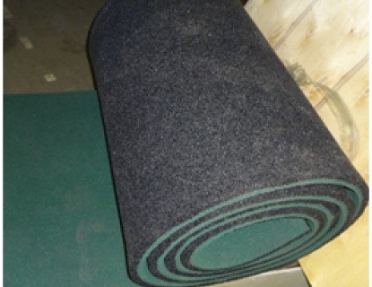 Комбинированное рулонное покрытие из резиновой крошки фракции 1;3мм 6000х1500х30мм за м.кв при покупке до 20 м.кв.