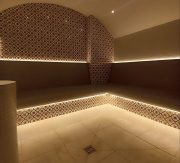 Строительство хамама в Уральском центре конезиотерапии