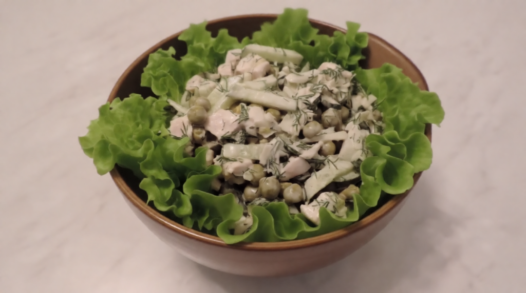 Салат рецепт с курицей и грибами Салат рецепт с курицей и грибами